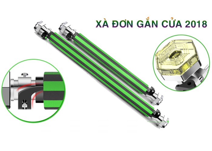 Xà đơn gắn cửa