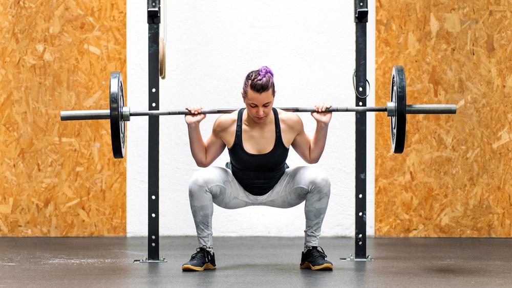 barbell back squat